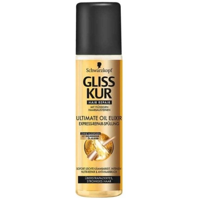 Schwarzkopf Gliss Kur Oil Nutritive bezoplachový balzam na vlasy 200 ml