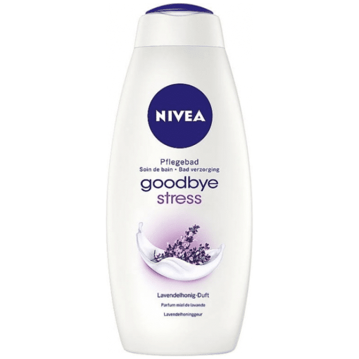 Nivea sprchový gél + pena do kúpeľa goodbye stress 750ml