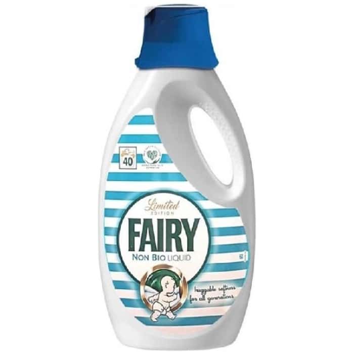 FAIRY NON BIO Prací Gél na pranie na pre deti a citlivú pokožku 40praní/2000ml
