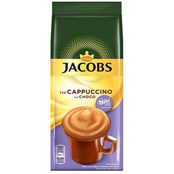 Cappuccino Jacobs čokoládové milka 500g