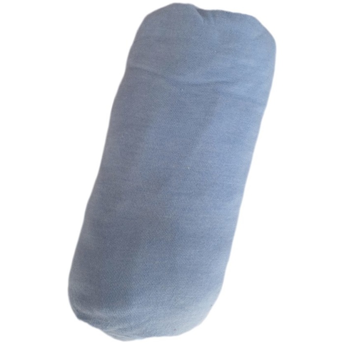 Jersey posteľná plachta modrá 140×200