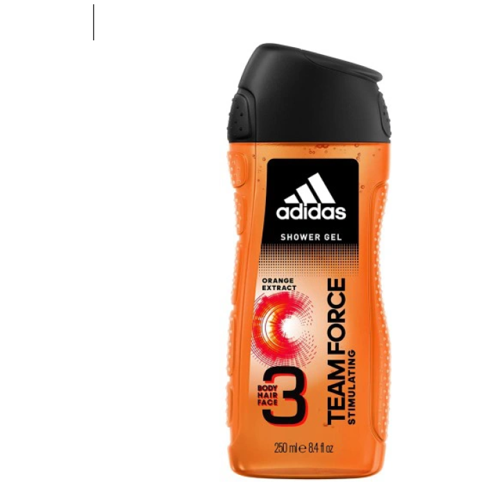 Adidas Team Force 3v1 sprchový gél 250 ml