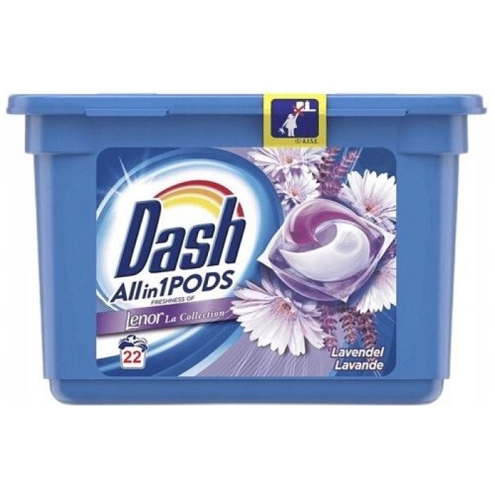 Dash 22ks 3v1 Lavendel Lenor kapsule