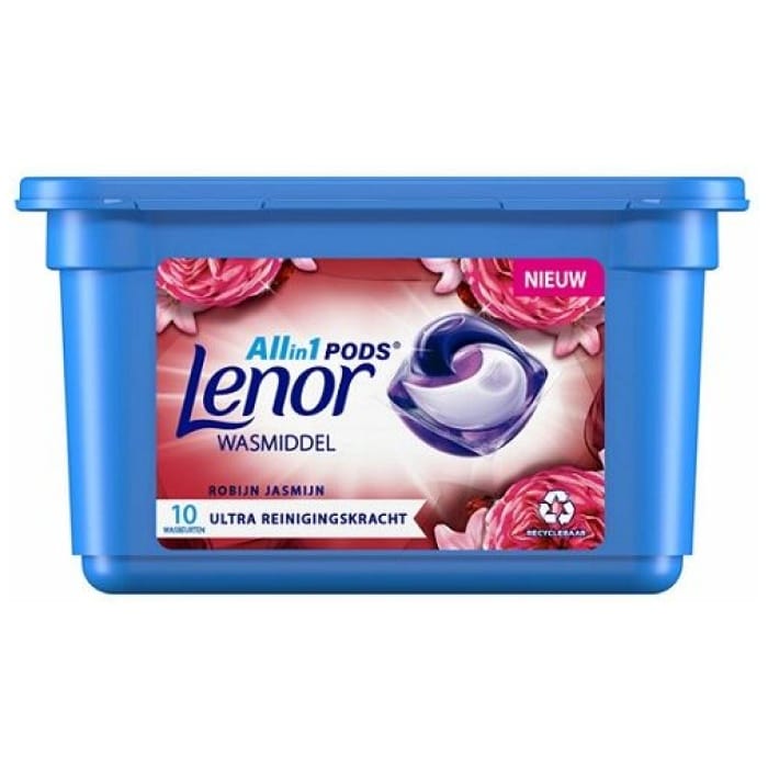 Lenor 10ks 3v1 Robijn Jasmijn kapsule