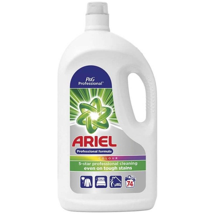 Ariel Professional prací gél na farebnú bielizeň 74 praní 4,07 L