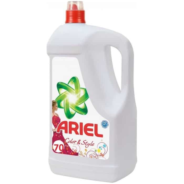 Prací gél Ariel color & style 70 praní 4,9 l