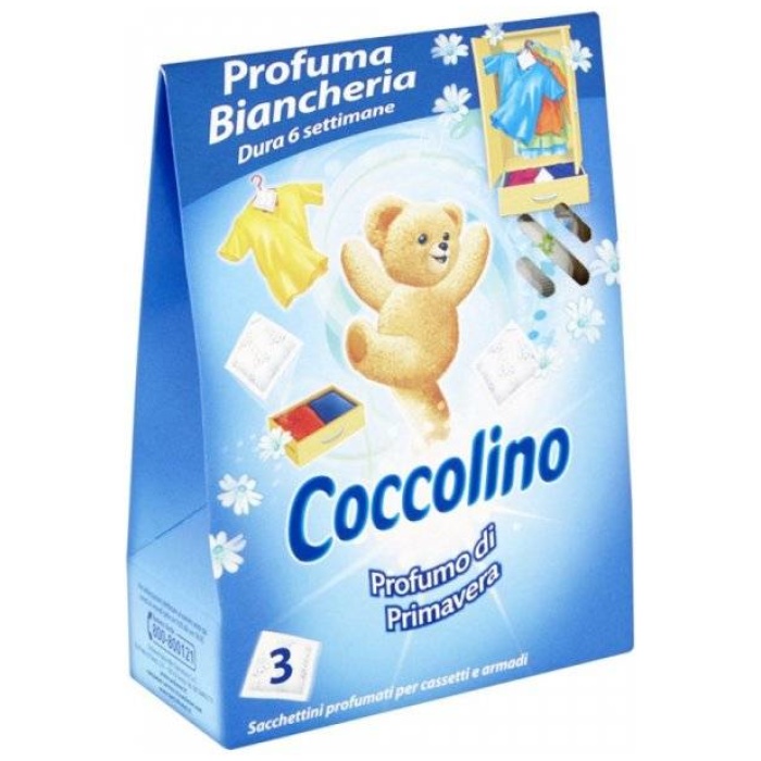 Coccolino Profumo di Primavera vôňa do šatníka 3 ks