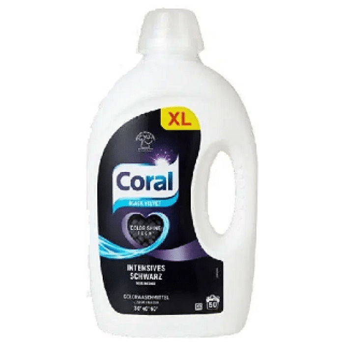 Coral Black Velvet prací gél na čiernu bielizeň 50 praní 2.5L