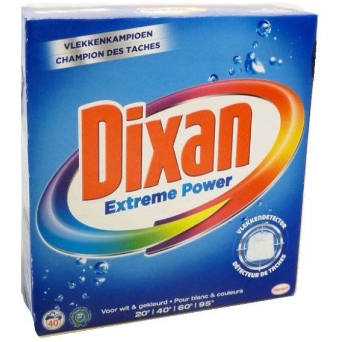 Dixan Extreme Power univerzálny prací prášok 40 praní 2,6 kg