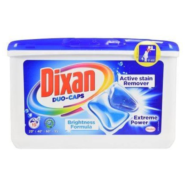 Dixan Duo-Caps univerzálne kapsule na pranie 19 ks