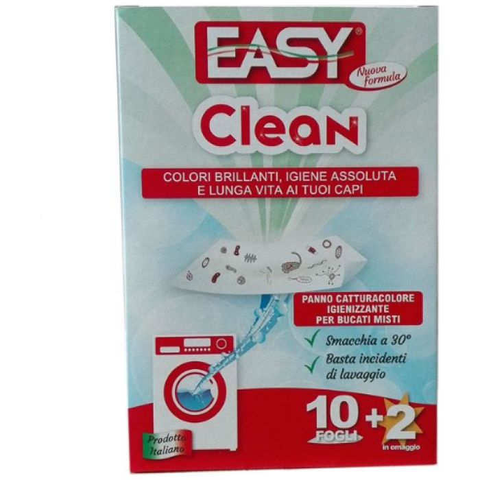 Easy Clean antibakteriálne obrúsky do práčky 12 ks