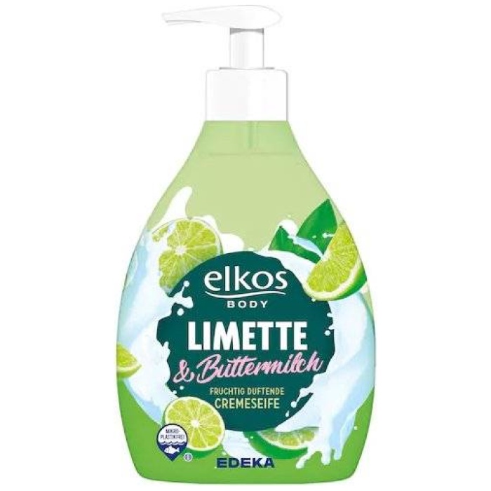 Elkos Lime&Buttermilk tekuté mydlo s pumpičkou 500 ml
