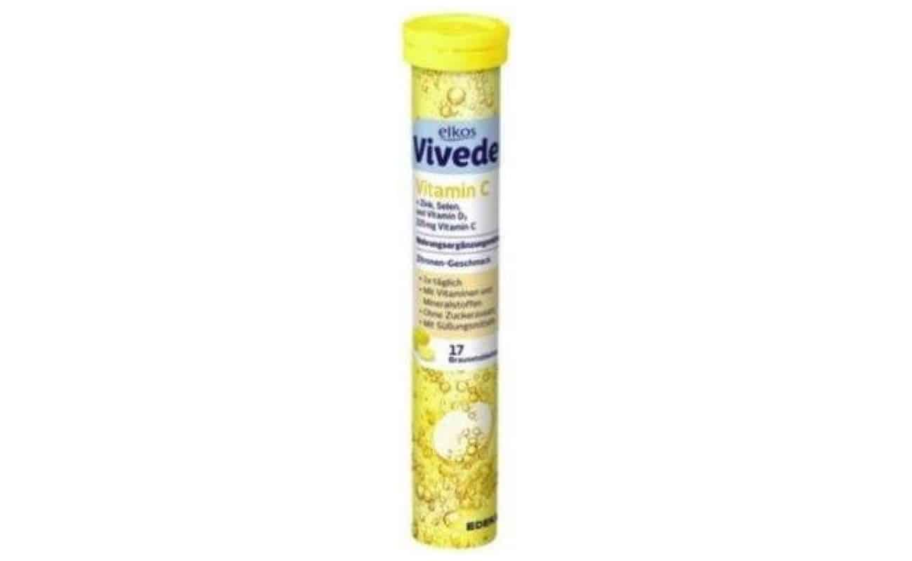 Elkos Vivede Vitamin C šumivé tablety 17ks 102G