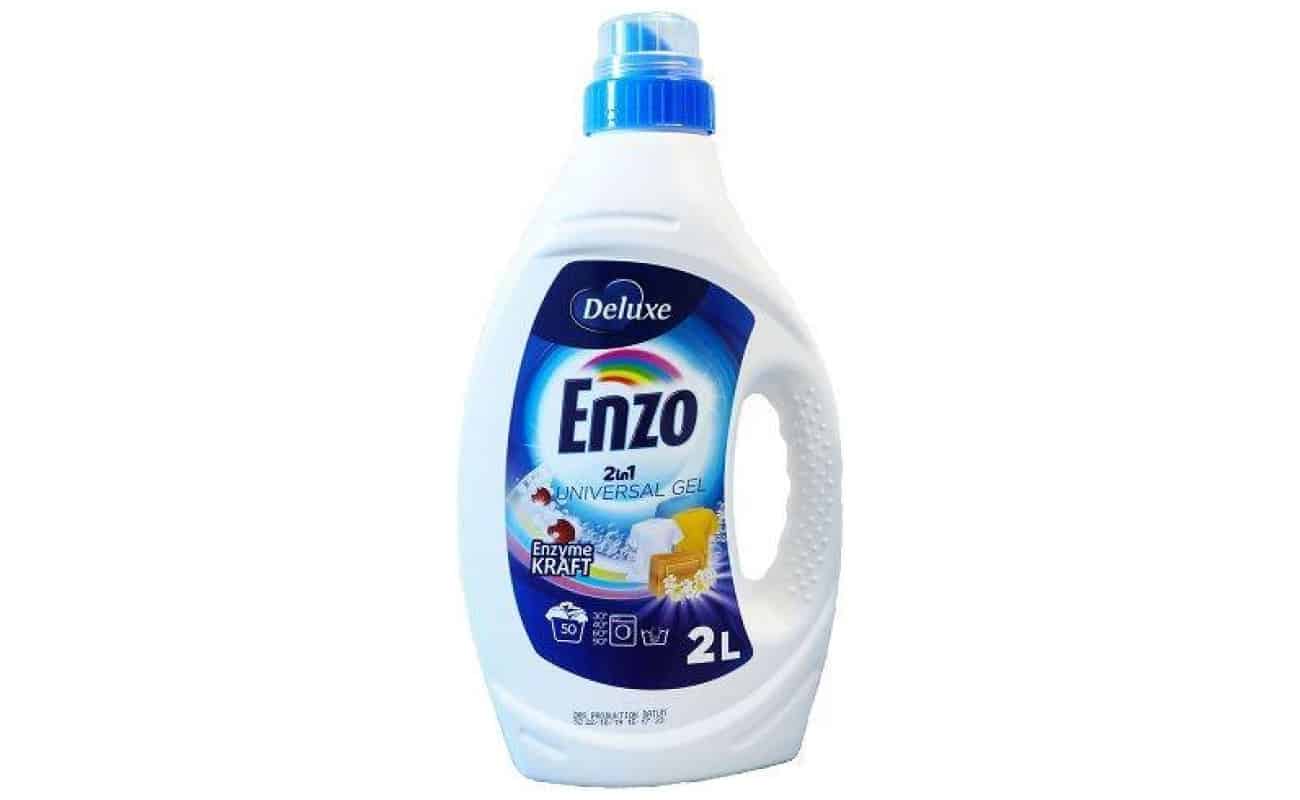 Deluxe Enzo 2L 2v1 univerzálny prací gél 50 praní
