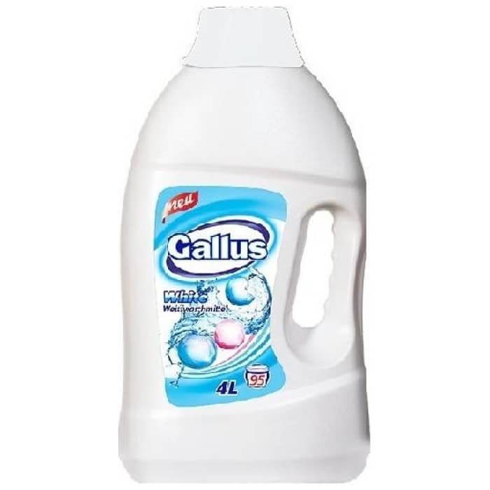 Gallus White prací gél na pranie bieleho prádla 4L