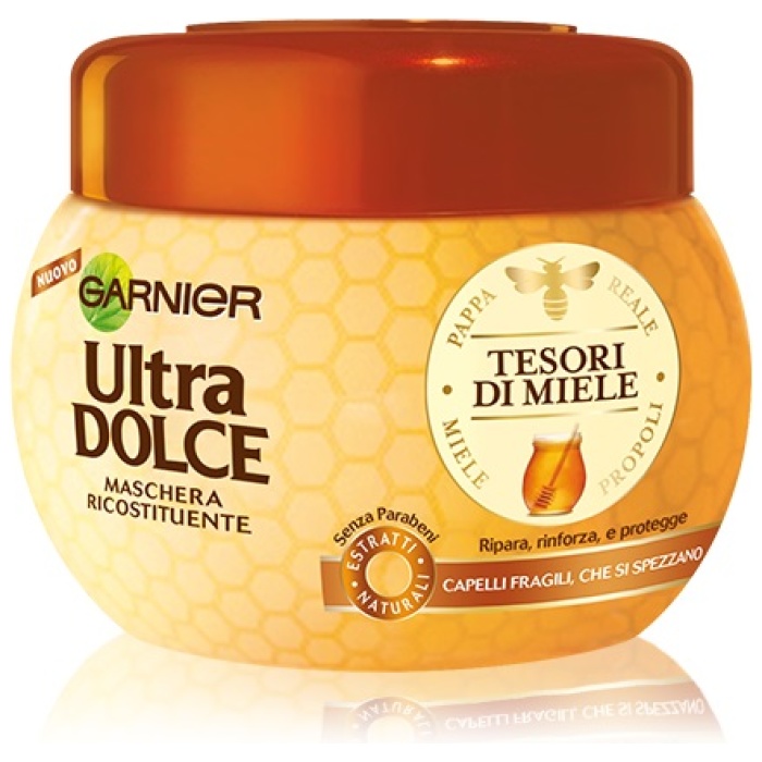 Garnier Ultra Dolce maska na vlasy s výťažkom s medu 300 ml