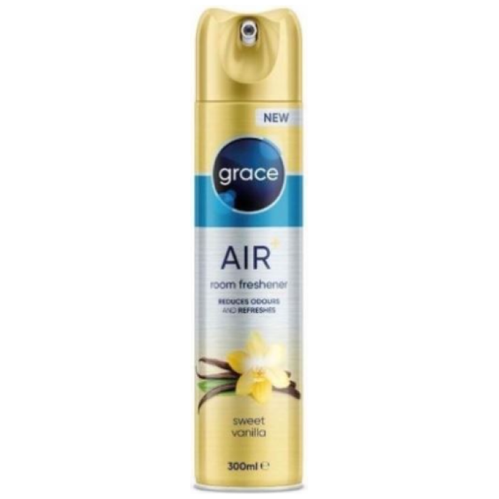 Grace Air Sweet Vanilla osviežovač vzduchu v spreji 300 ml