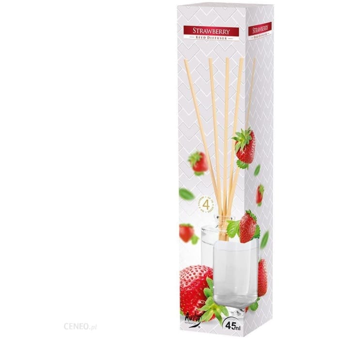 AURA Strawberry Reed Diffuser vonné tyčinky 45 ml