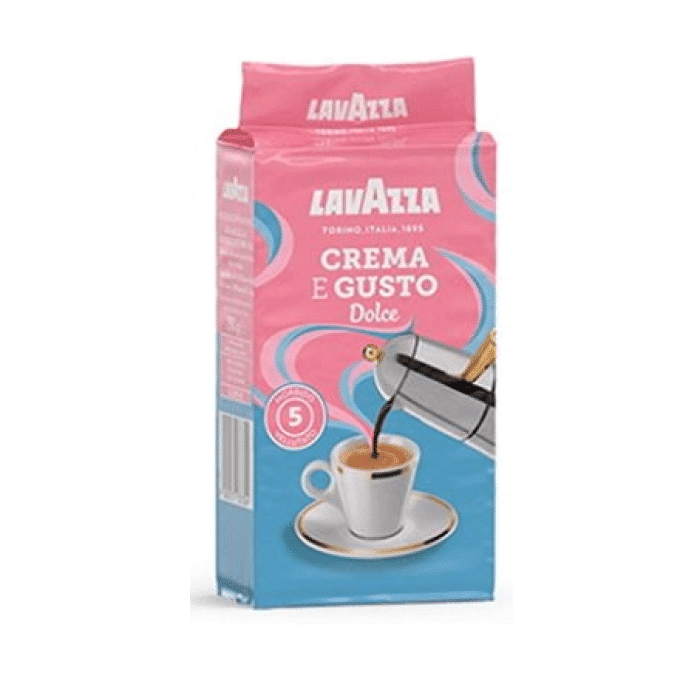 Lavazza Crema e Gusto Dolce mletá káva 250 g