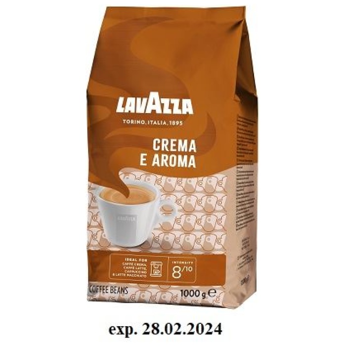 Lavazza Caffé Crema e Aroma zrnková káva 1 kg