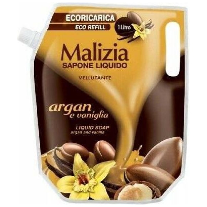 Malizia Argan&Vanilla tekuté mydlo náplň 1 L
