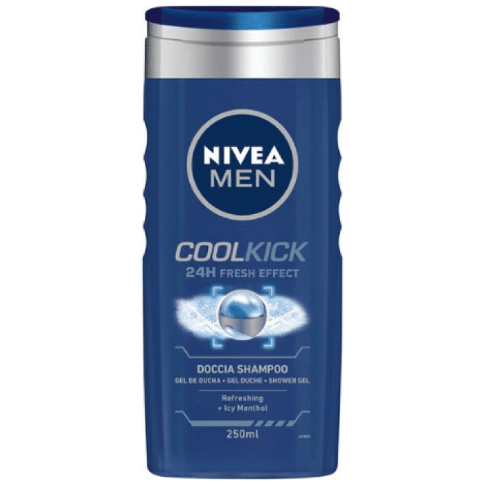 Nivea MEN COOLKICK pánsky sprchový gél 250 ml