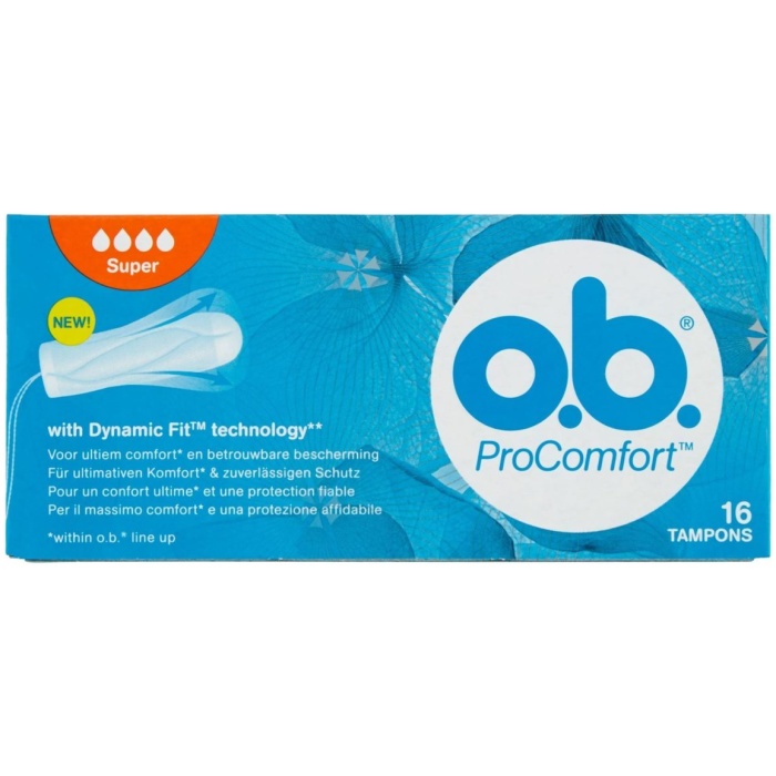 O.B ProComfort Super tampóny 16 ks