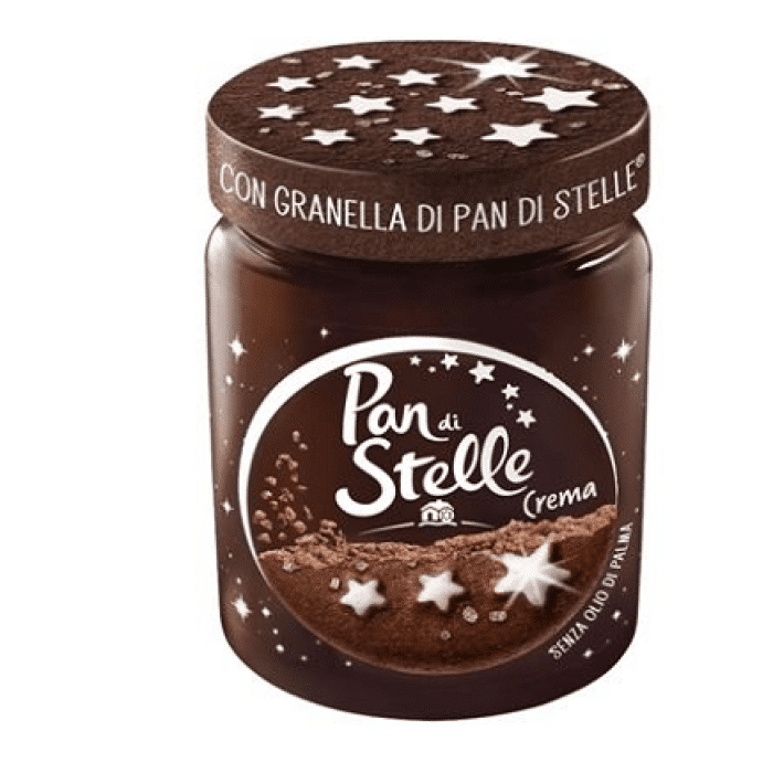 Pan di Stelle Crema kakaový krém s orieškami a kúskami sušienok 330 g