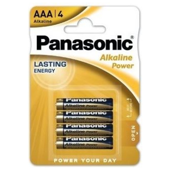 Panasonic Alkaline Power AAA blister batérie 4 ks