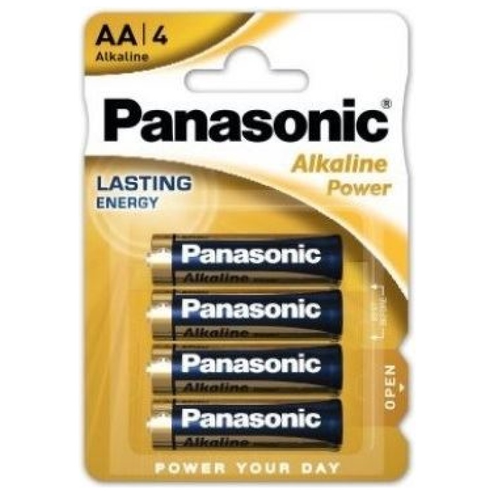 Panasonic Alkaline Power AA blister batérie 4 ks