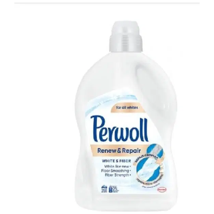 Perwoll Renew & Repair White prací gél na bielu bielizeň 45 praní 2,7L