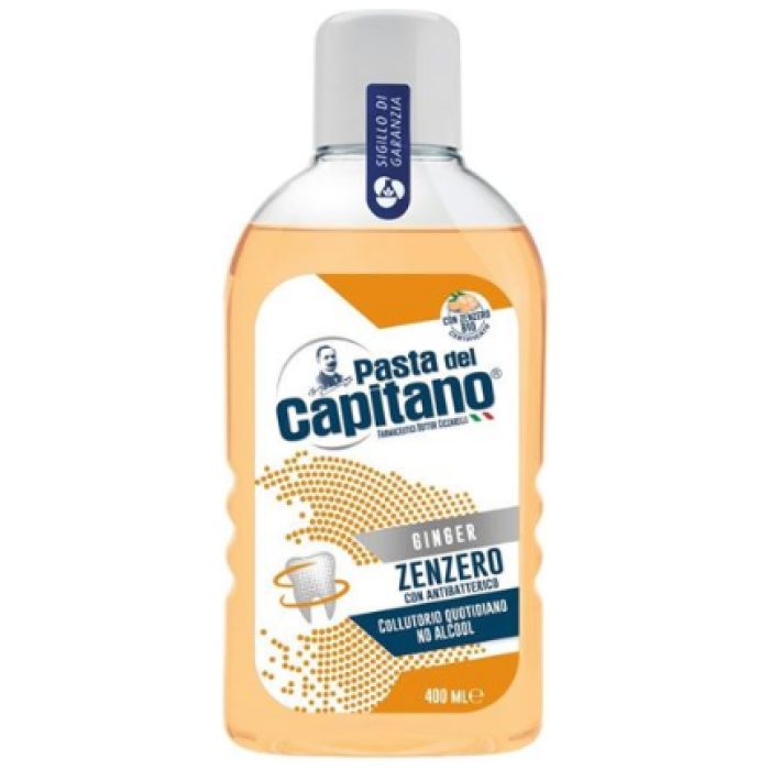 Pasta Capitano Collutorio antibakteriálna ústna voda bez alkoholu 400 ml