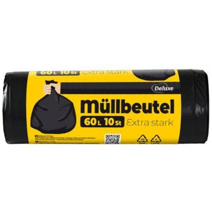 Deluxe Mullbeute vrecia na odpadky 60L 10ks