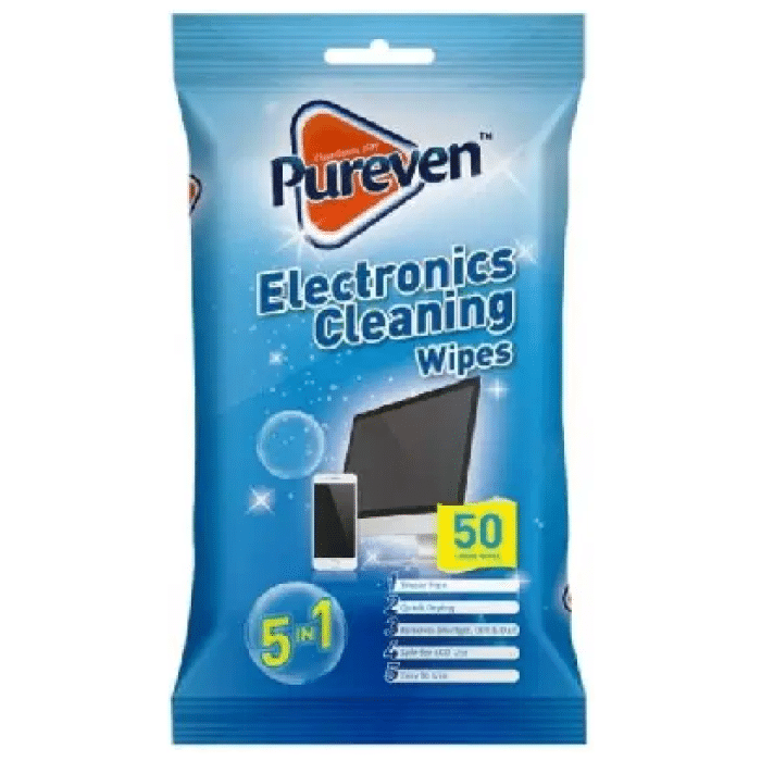 Pureven Eletronics Cleaning Wipes čistiace obrúsky na prístroje 50 ks