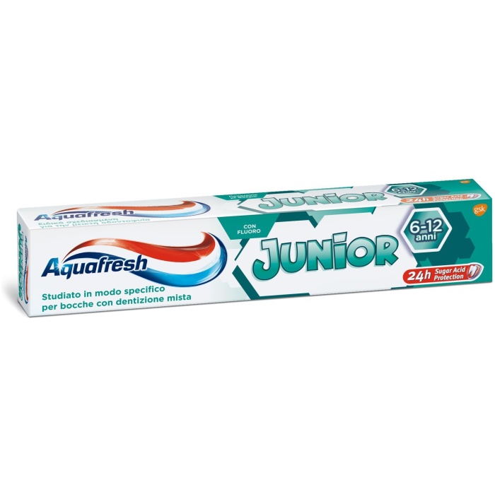 ZUBNA PASTA AQUAFRESH DENT.JUNIOR 6+ANNI 75 ML