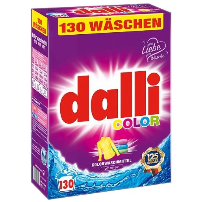 Dalli Color prací prášok na farebnú bielizeň 130 praní 8.45 kg
