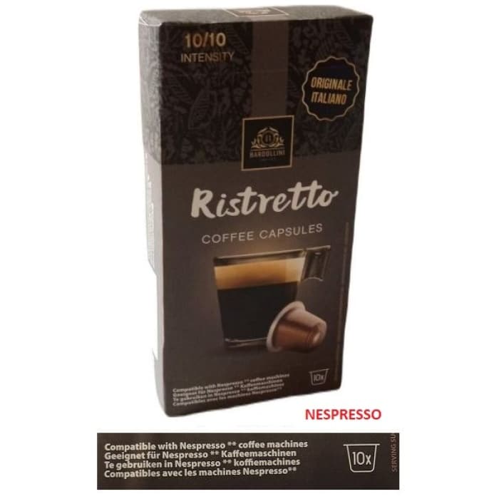 Bardollini 10ks Espresso Ristretto 10/10 kava kapsule - nespresso /D