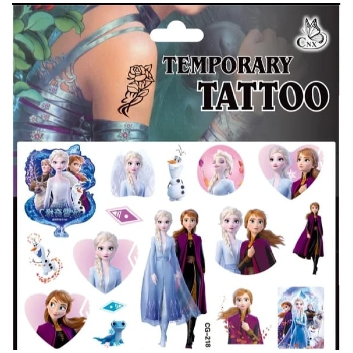 Disney Frozen tetovačky