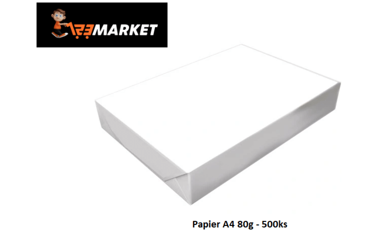 123 Market Papier do tlačiarne A4 80 g 500 listov