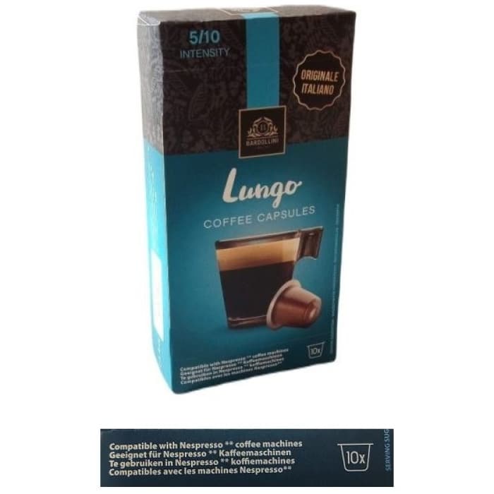 Bardollini 10ks Lungo 8/10 kava kapsule - nespresso