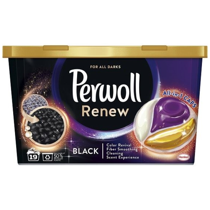 Perwoll 19ks kapsule Renew Black