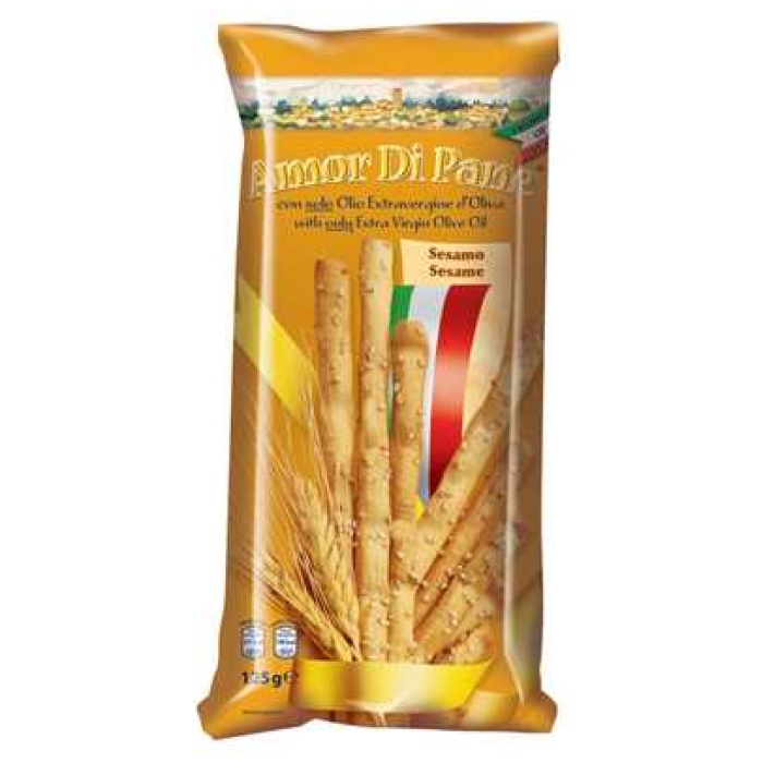 SEZAMOVÉ CHLIEBOVÉ TYČINKY AMOR DI PAN 125GR IT
