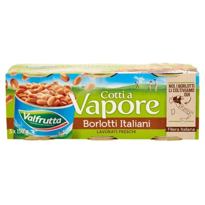 VALFRUTTA FAZUĽA BORLOT GR 150X3 PARNÁ IT