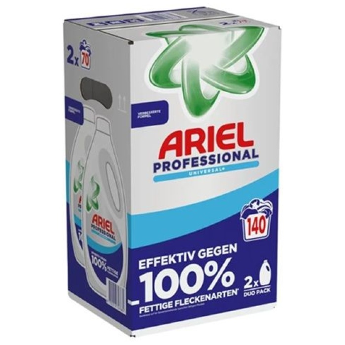 Ariel professional univerzálny prací gél 2x70 praní 6,3L