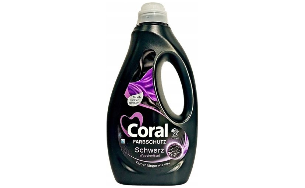 coral prací gél na čierne prádlo 23 praní 1,15L